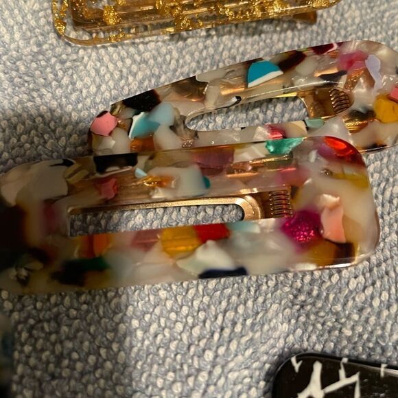 Colorful Beautiful Women’s Hair Barrettes - Picture 9 of 14